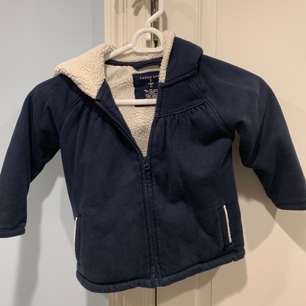 Toddler fleece lined hoodie